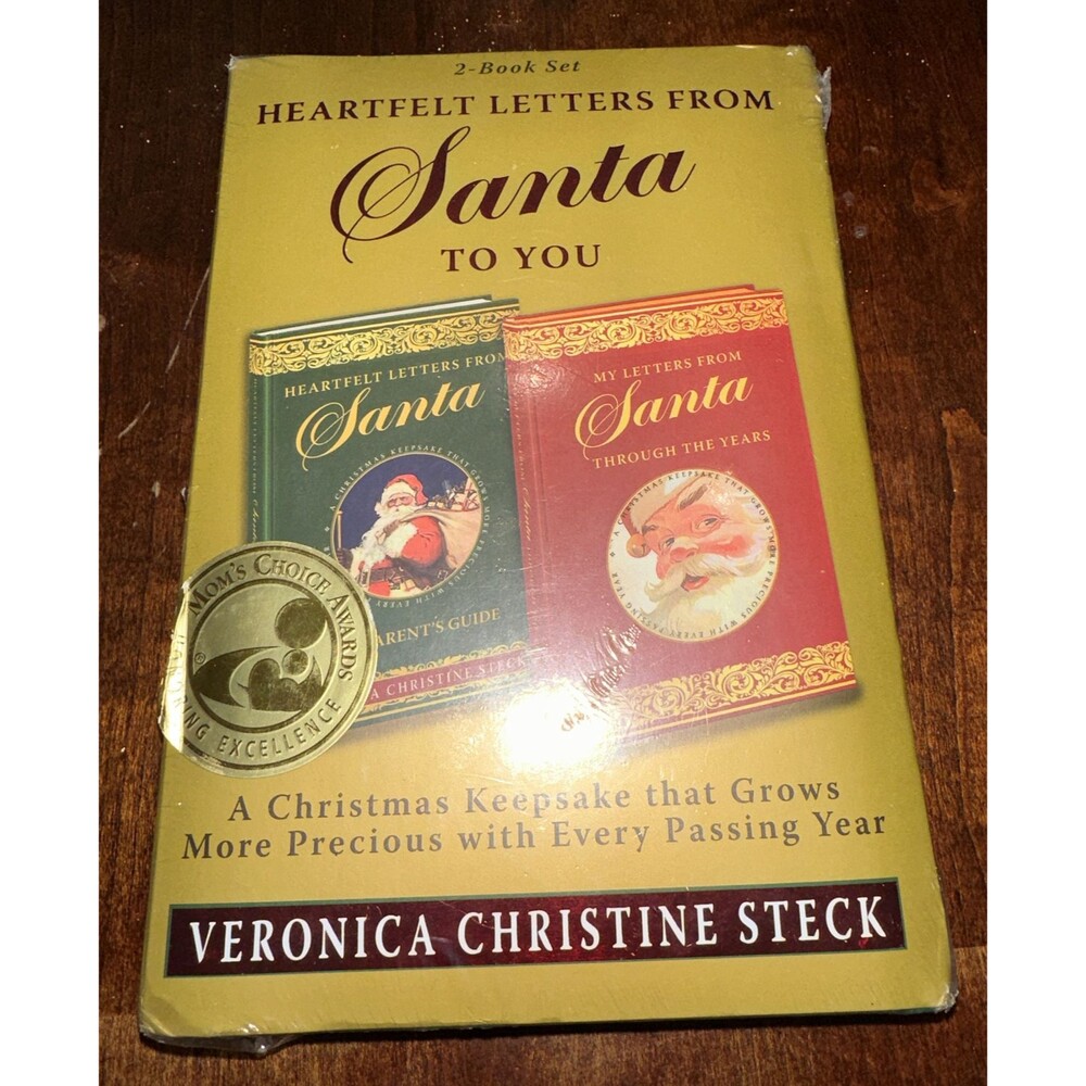 Heartfelt Letters from Santa to You: A Christmas Keepsake that grows 2 Book Set